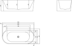 BelBagno Акриловая ванна BB409-1500-800 150x80 – фотография-5