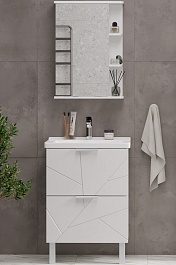 Volna Мебель для ванной Twing 60.2Y белая – фотография-1