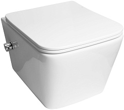 SantiLine Унитаз подвесной SL-5004SM-BD с функцией биде и смесителем – фотография-1