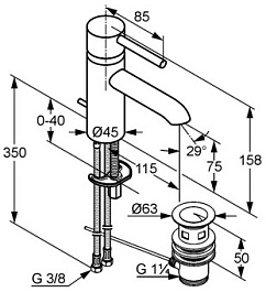 Kludi Смеситель "Bozz 382910576" – фотография-6