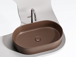 Ceramicanova Мебельная раковина Element 60 CN6048MDB тёмно-коричневый матовый – фотография-7