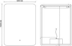 Grossman Зеркало Elegans-промо 60x100 – фотография-3