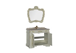 Demax Мебель для ванной "Болонья 120" marfil amario (173292) – фотография-5