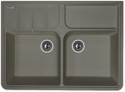 Florentina Мойка гранитная Вилладжио черный – фотография-1