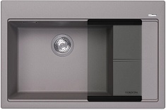 Florentina Мойка кухонная Россана 780 L грей