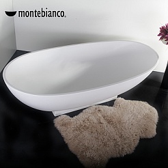 Montebianco Ванна из акрилового камня Canotto Uno – фотография-6