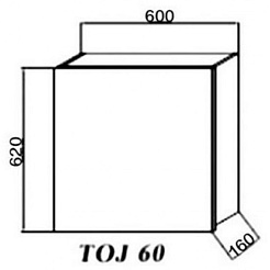 Kolpa San Зеркало-шкаф Jolie TOJ 60 WH/WH – фотография-3