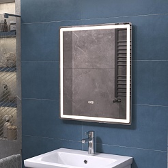 Vigo Мебель для ванной Yuma 600-2-0 белый/дуб давос – фотография-21