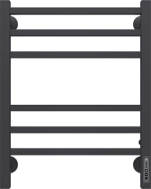 Terminus Полотенцесушитель электрический Ватикан П6 450x600 черный матовый – фотография-1