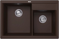 Florentina Мойка кухонная Касси 780 брауни