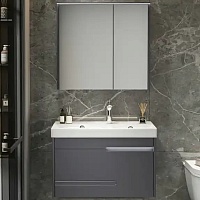 Ceruttispa Мебель для ванной Oglio 60 подвесная серая