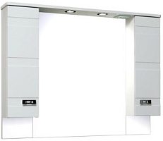 Runo Зеркало-шкаф для ванной Турин 105