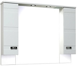 Runo Зеркало-шкаф для ванной Турин 105 – фотография-1