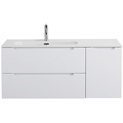 BelBagno Мебель для ванной Etna 120 L подвесная Bianco Lucido – фотография-3