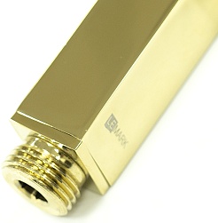 Lemark Гигиенический душ Mista LM6419WG со встраиваемым смесителем белый/золото – фотография-3