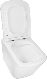 Azario Унитаз подвесной Hugo AZ-3103 безободковый белый – фотография-8