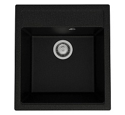 Teymi Мойка кухонная Lori Mini 45 матовая черная – фотография-1