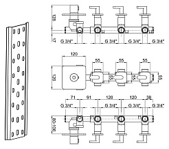 Webert Термостат для душа Living LV971502015 – фотография-5