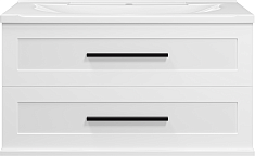 Misty Тумба c раковиной Модерн 100 подвесная белая