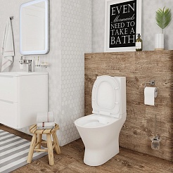 Iddis Унитаз компакт Edifice EDIRDSEi24 безободковый – фотография-7