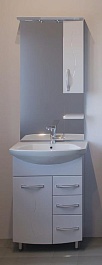 ASB-Mebel Мебель для ванной Грета 60 напольная – фотография-1