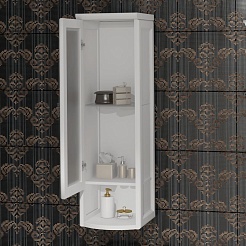 Opadiris Шкаф навесной Клио 30 L белый матовый – фотография-3