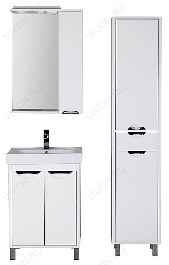 Aquanet Мебель для ванной "Гретта 60" 2 двери (177033) – фотография-4