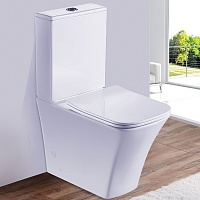 Esbano Унитаз компакт Crisan безободковый белый