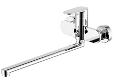 Aquatek Смеситель для ванны Ника AQ1842CR хром