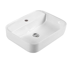 Aquatek Накладная раковина Вега 50 AQ5506-MW матовая белая – фотография-1