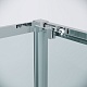 Grossman  Душевой уголок Cosmo 120x90x195 профиль хром стекло прозрачное – картинка-19