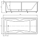 Aquatek Акриловая ванна Феникс 190 – картинка-16
