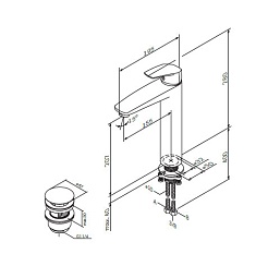Am.Pm Смеситель Gem F9092200 для раковины – фотография-10