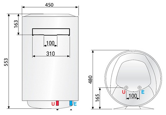 Ariston Водонагреватель накопительный ABS Pro R 50 V – фотография-2