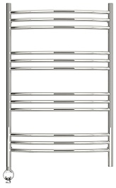 Стилье Полотенцесушитель электрический Формат 10 ТЛ 800х500 – фотография-1