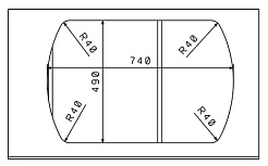 Florentina Мойка гранитная Нире 760 с крылом грей – фотография-3