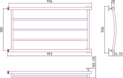 Стилье Полотенцесушитель Минор 500х1000 – фотография-2