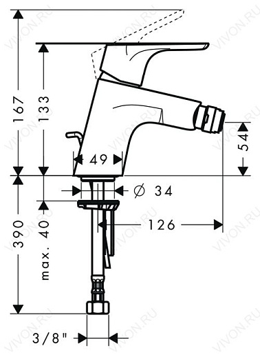 Hansgrohe Смеситель "Focus 31920000" – фотография-2