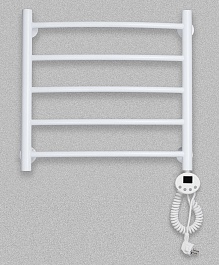 Domoterm Полотенцесушитель Калипсо П5 500x500 E R белый – фотография-3