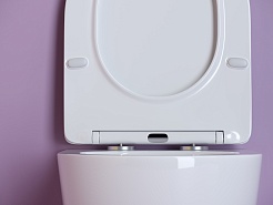 Ceramicanova Подвесной унитаз Uno Rimless CN11001 белый – фотография-2