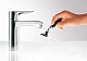 Hansgrohe Смеситель Metris 31080000 для раковины – картинка-8