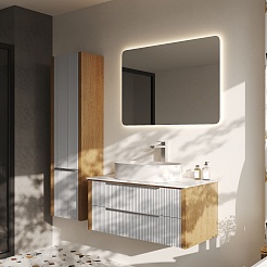 Зов Шкаф-пенал Валенсия 45 камень – фотография-7