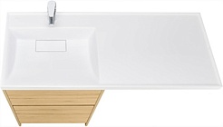 Акватон Мебель для ванной Лондри 60 L дуб сантана – фотография-3