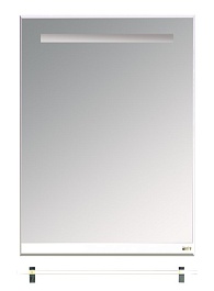 Misty Зеркало для ванной Джулия 60 белое White – фотография-1