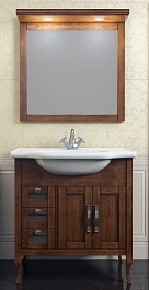 Opadiris Мебель для ванной Мираж 80 орех – фотография-1