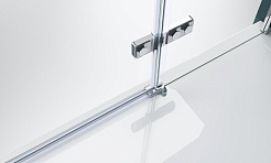 BelBagno Душевая дверь в нишу 100/195 KRAFT-B-12-60/40-C-Cr-L – фотография-4