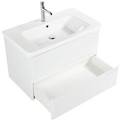 BelBagno Тумба с раковиной Albano-Cer 105 подвесная Bianco Lucido – фотография-3