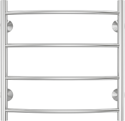 Terminus Полотенцесушитель водяной Классик П4 500x500 хром – фотография-1