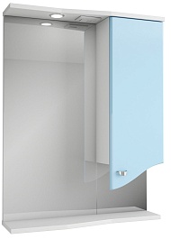 Merkana Мебель для ванной комнаты Роман 60 голубая – фотография-9