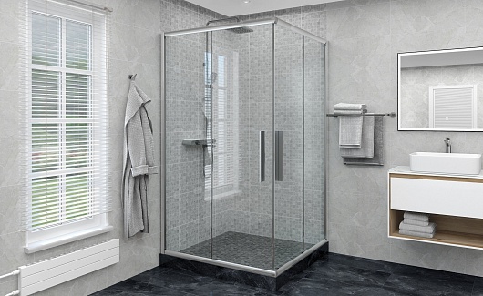 DTO  Душевой уголок KС 80-90 Chrome – фотография-6